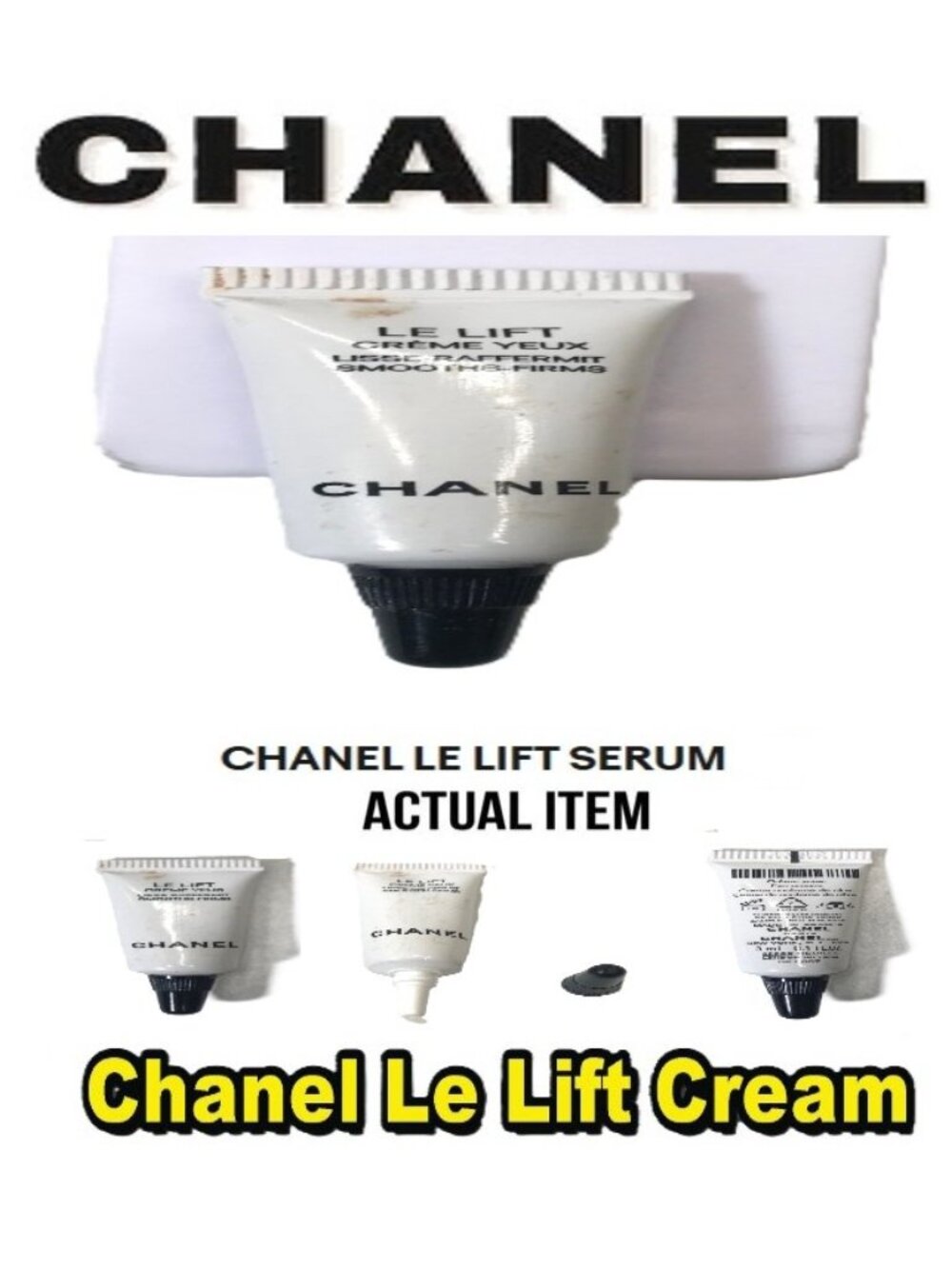 🛑 CHANEL ➕ LE LIFT 🆒 CREAM Soothing SKINCARE Firming CREME YEUX 💸BUY NOW‼️🟢